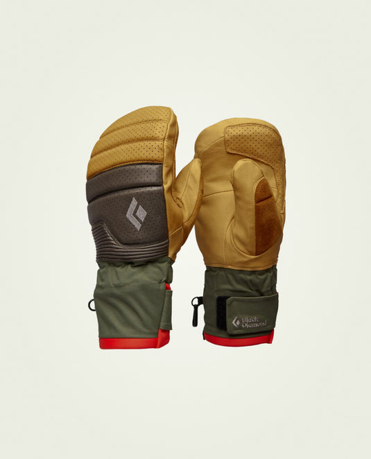 Leather patrol gloves