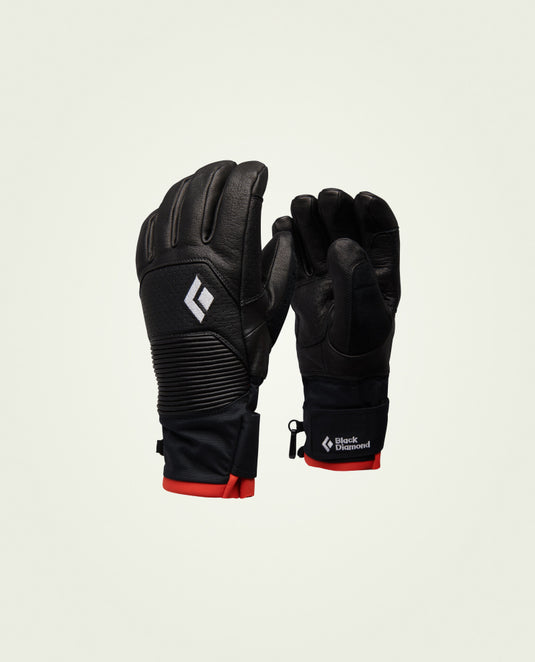 Leather patrol gloves