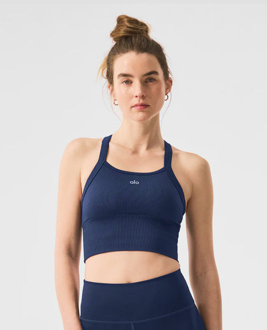 Ribbed favorite bra tank