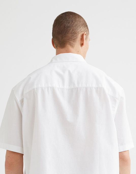 Relaxed fit sleeved shirt