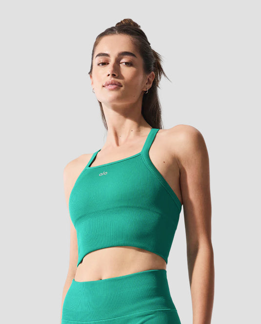 Ribbed favorite bra tank